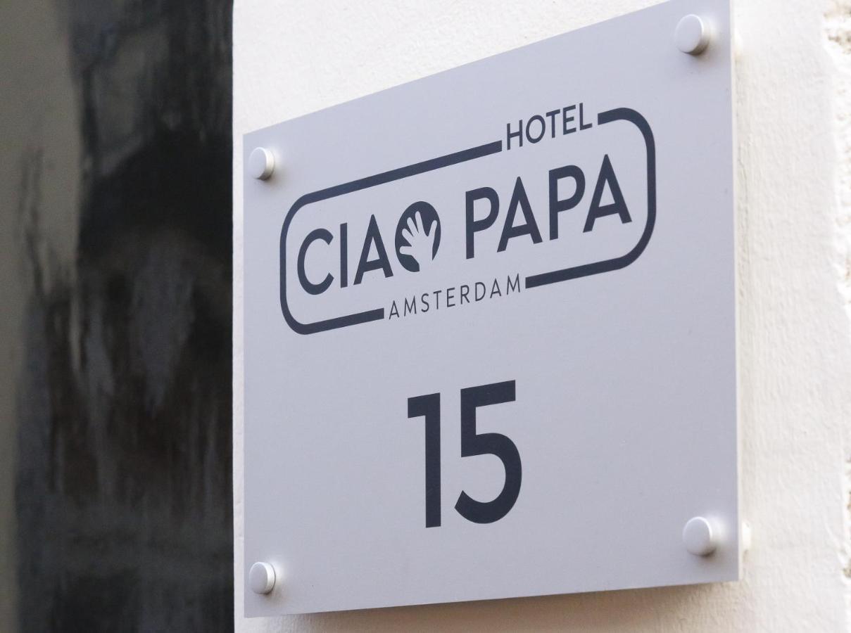Ciao Papa Hotel Amsterdam Central Station Экстерьер фото